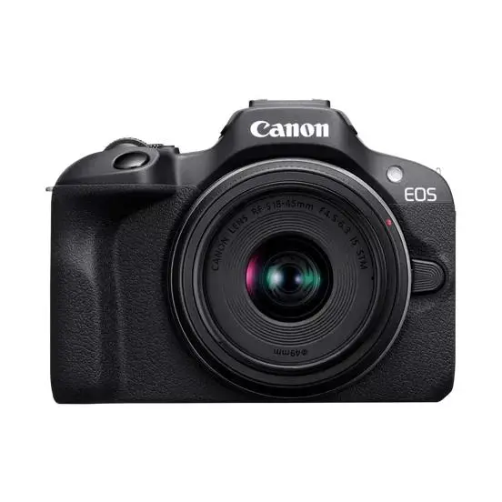 Aparat Canon EOS R100 + RF-S 18-45 mm f/4.5-6.3 IS STM