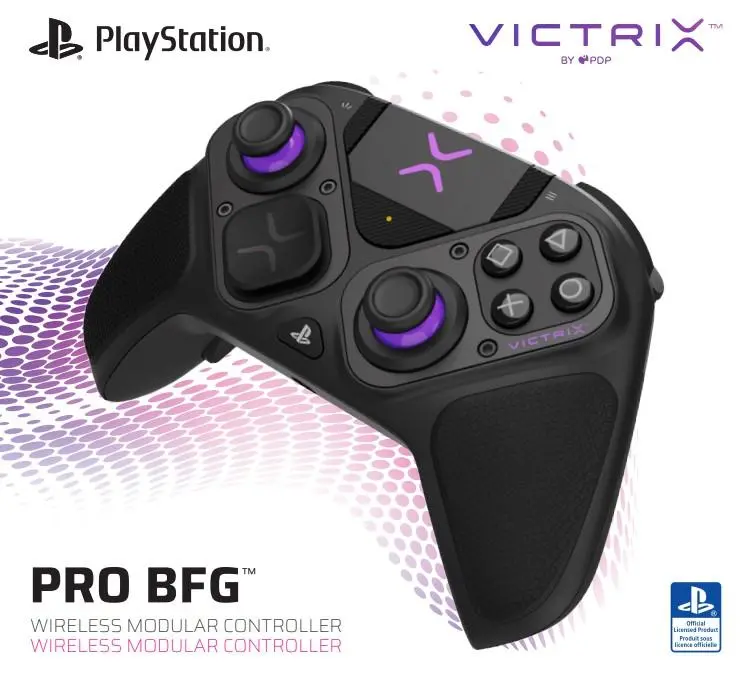 Victrix PRO BFG do PS5, PS4, PC Bezprzewodowy/Przewodowy Czarny - Dobra  cena, Opinie w Sklepie RTV EURO AGD