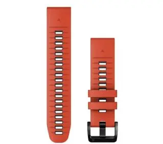 Garmin QuickFit 22 silikon Czerwono-grafitowy
