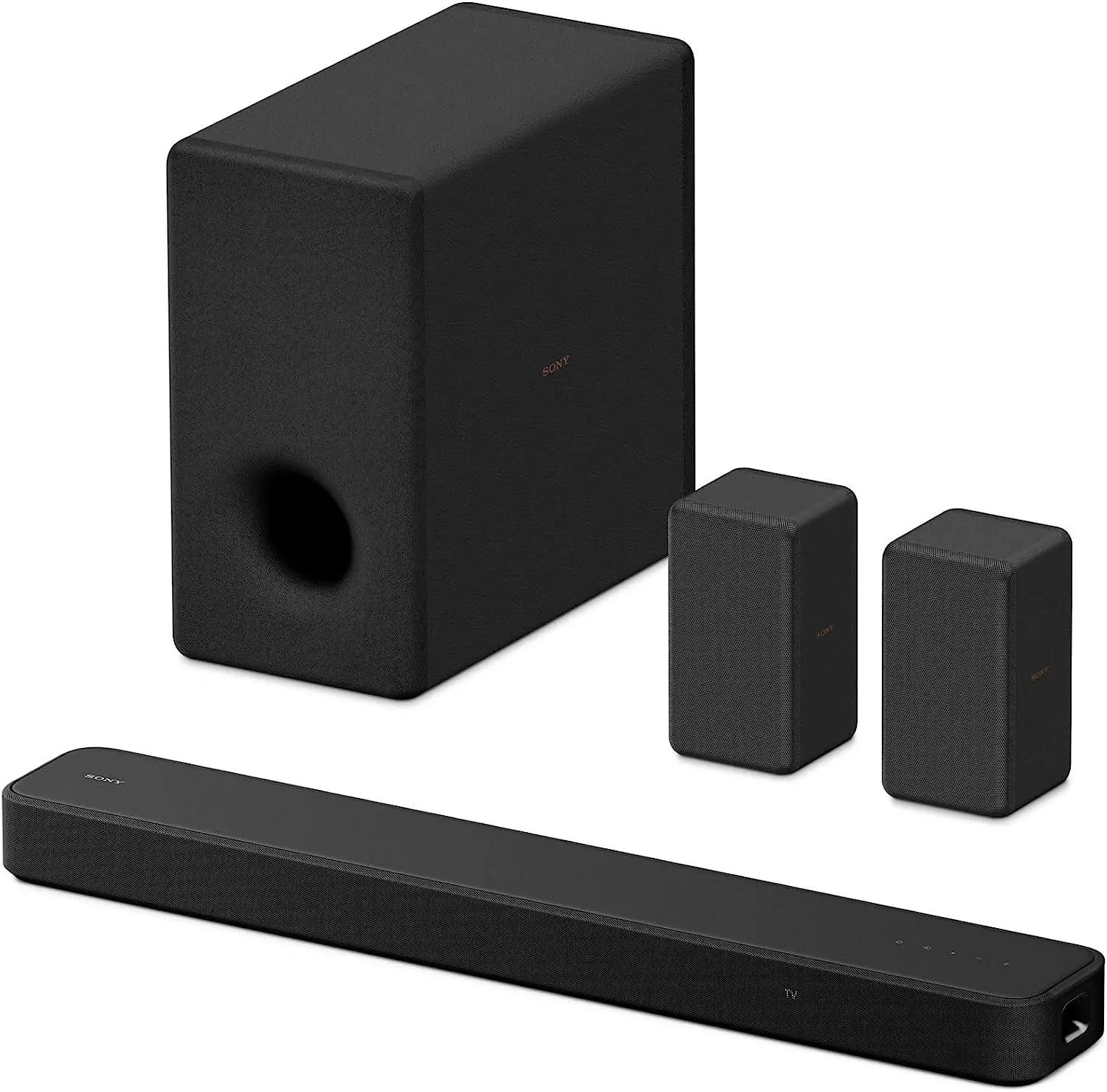 Soundbar Sony HT-S2000 3.1 Wi-Fi Bluetooth Dolby Atmos DTS X + subwoofer SA-SW3 + głośniki SA-RS3S