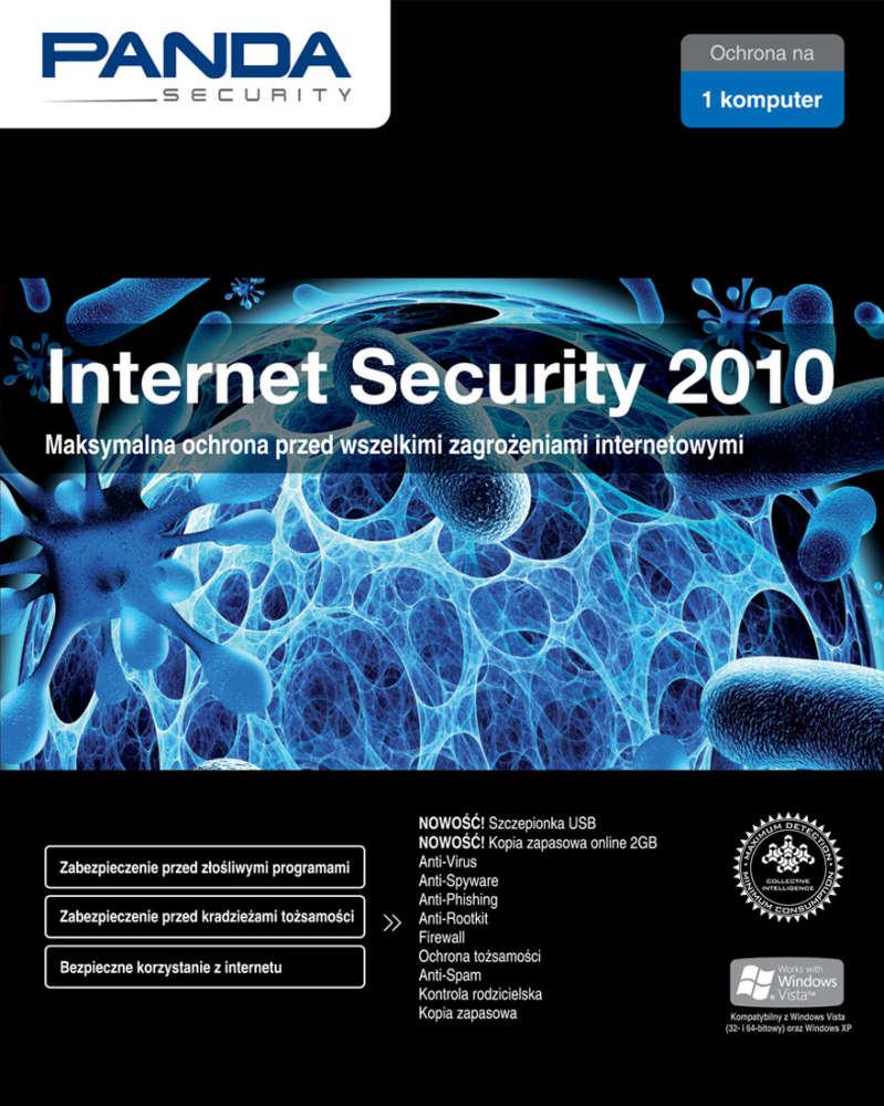 Panda Internet Security 2010 1stan/12m-c