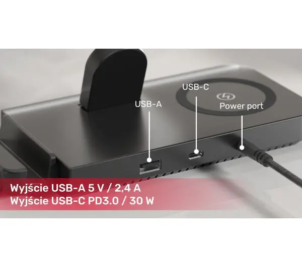 Unitek P1222A 48W z powerbankiem 6w1 - Kup na Raty - RRSO 0%