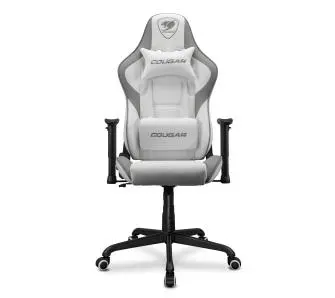 Fotel Cougar Armor Elite White Gamingowy do 120kg Skóra ECO Biały