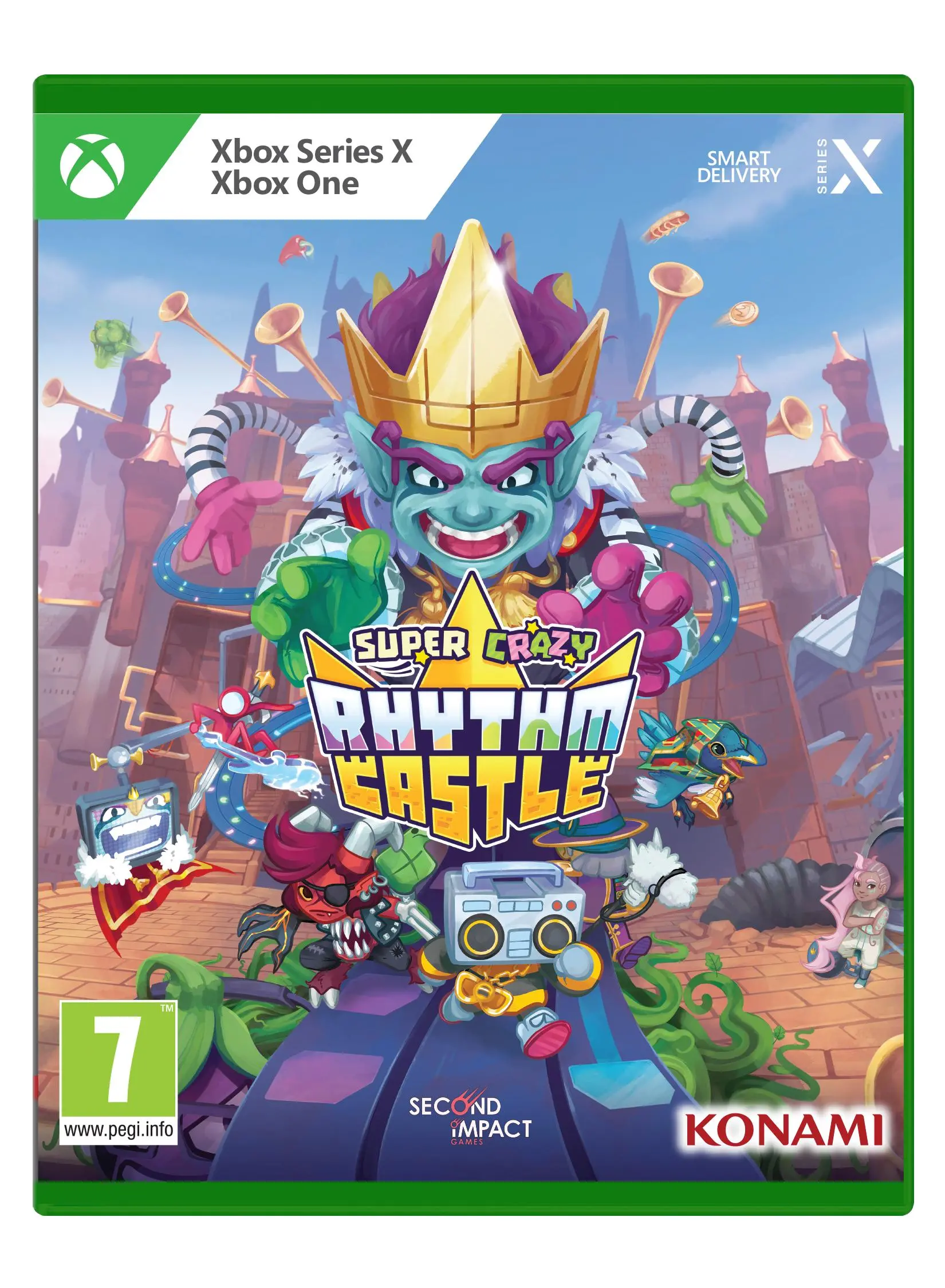 Super Crazy Rhythm Castle Gra na Xbox Series X / Xbox One