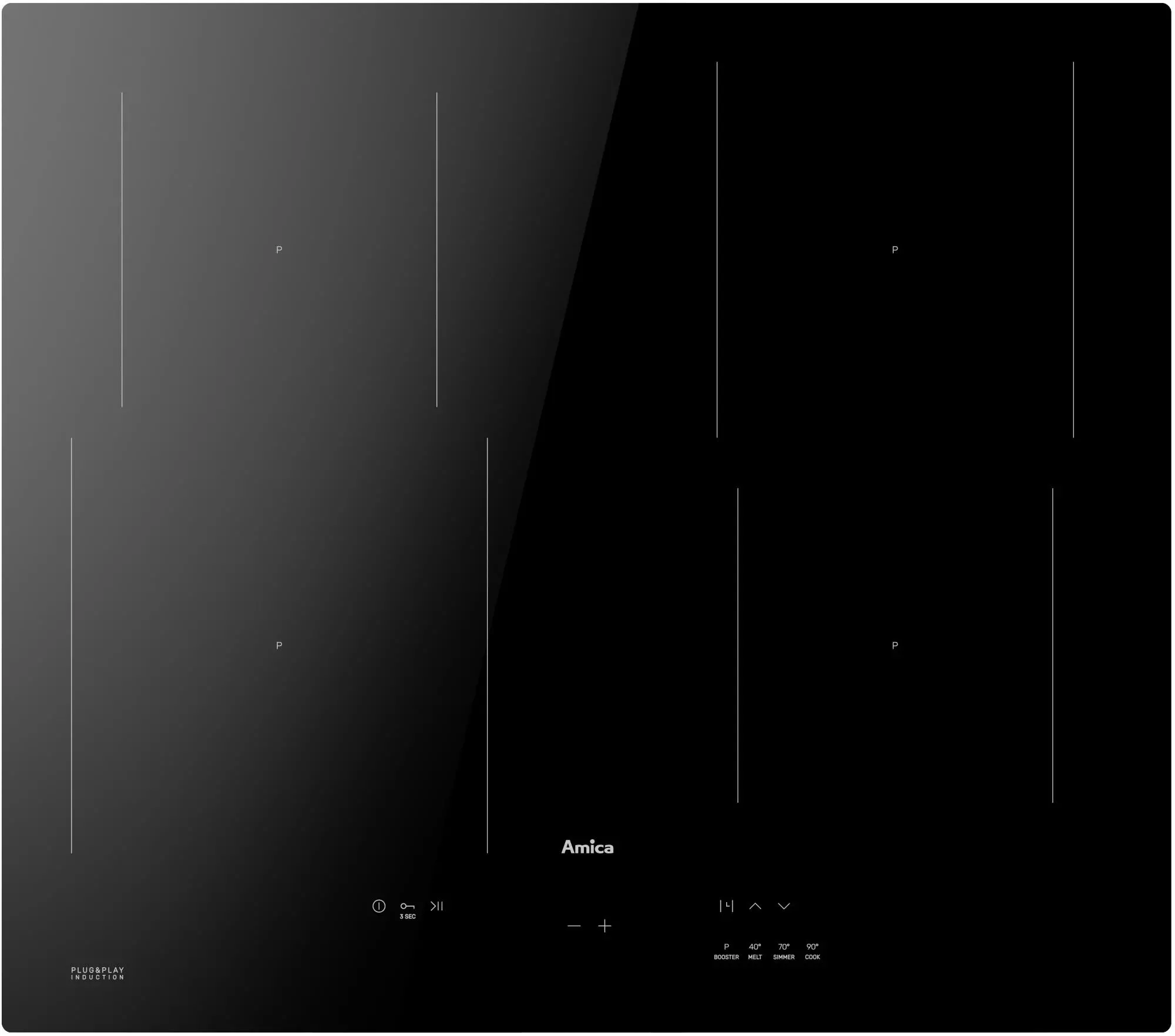Płyta indukcyjna Amica PID6540PHTULN 3.0 59,2cm