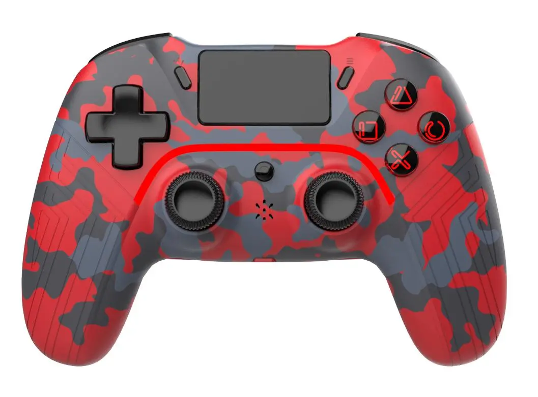 Pad Cobra QSP462CRD do PS4, PS3, PC, Android Bezprzewodowy camo czerwony