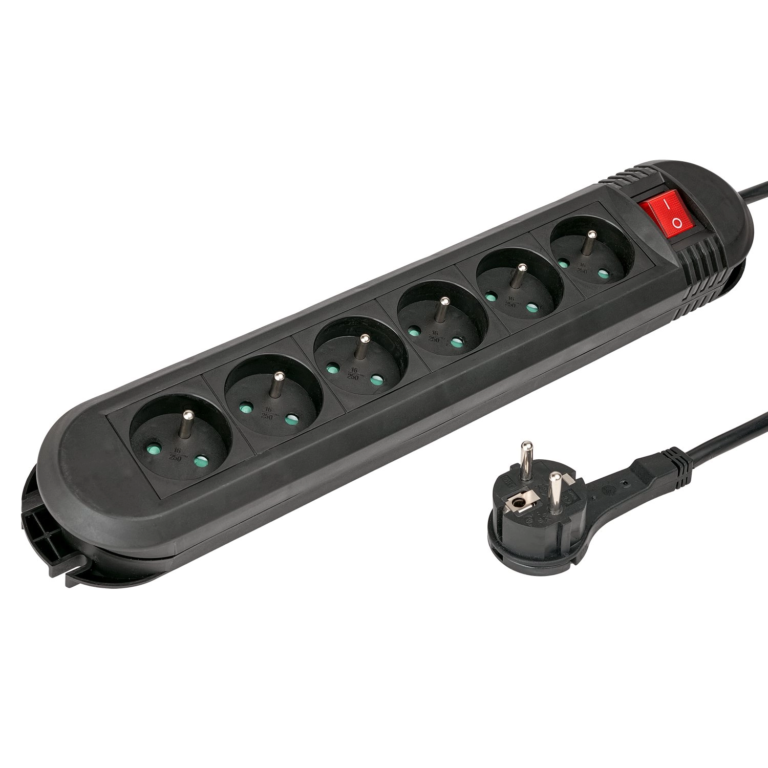 Listwa Hama P2223756 Comfort 6 gniazd 3m Czarny