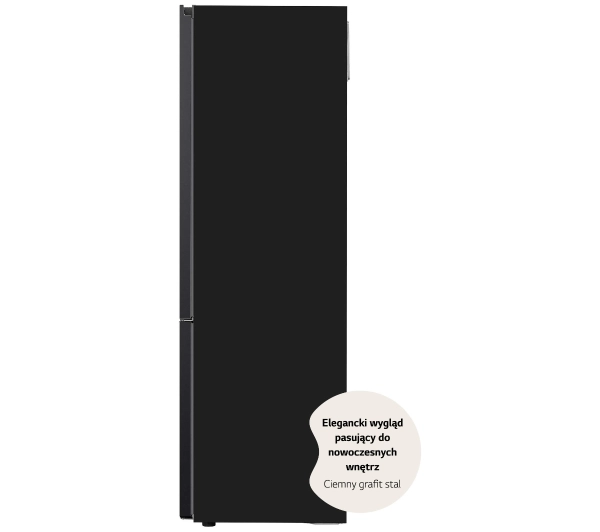 LG GBV7280DEV Pełny No Frost 203cm Szuflada z kontrolą wilgotności Ciemny grafit stal - Kup na Raty - RRSO 0%