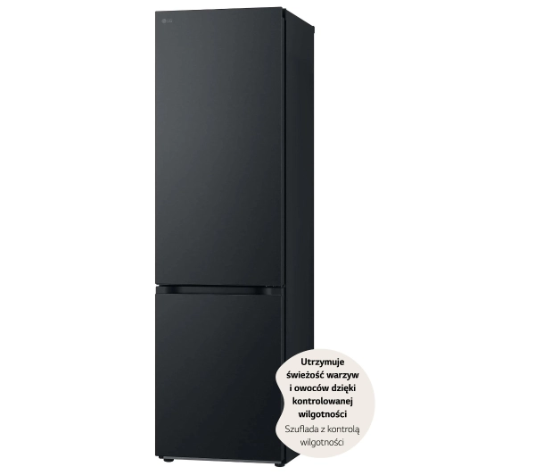 LG GBV7280DEV Pełny No Frost 203cm Szuflada z kontrolą wilgotności Ciemny grafit stal - Kup na Raty - RRSO 0%