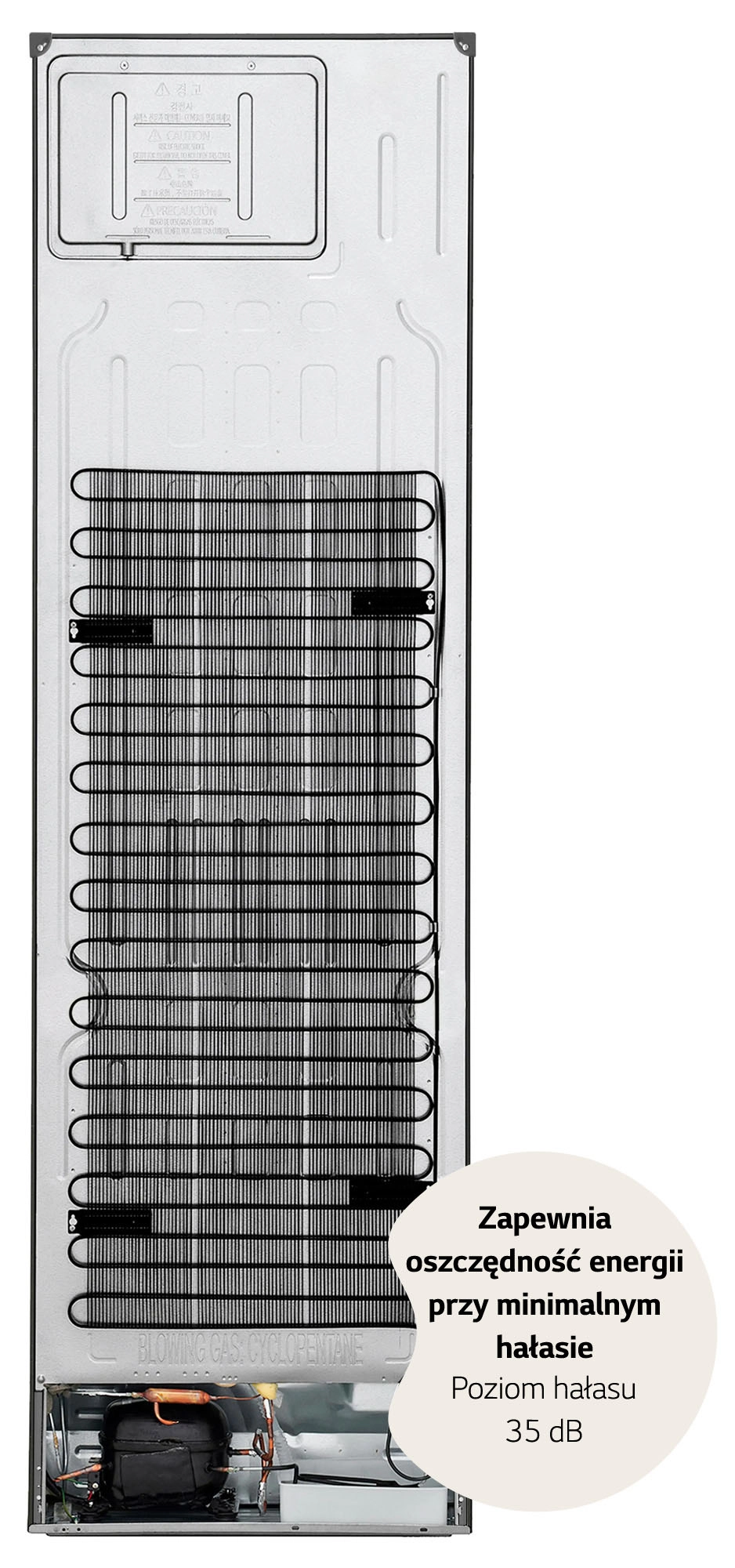 Lodówka LG GBV7280DEV Pełny No Frost 203cm Szuflada z kontrolą wilgotności Ciemny grafit stal
