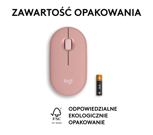 Logitech Pebble 2 Różowy