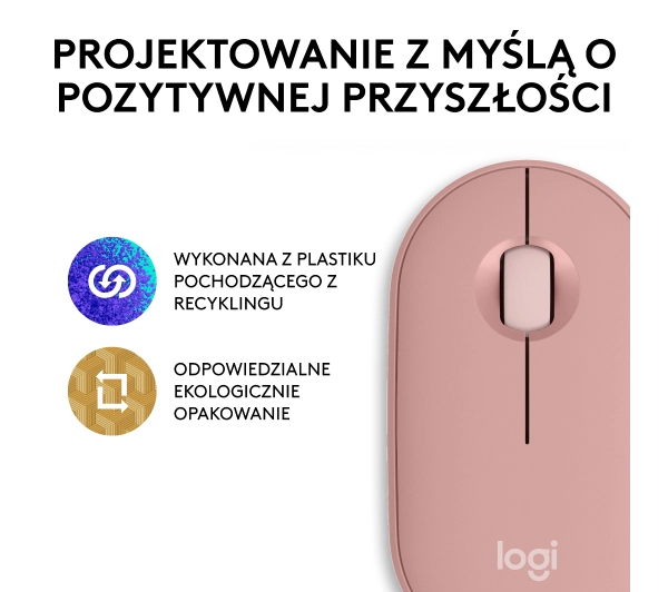 Logitech Pebble 2 Różowy