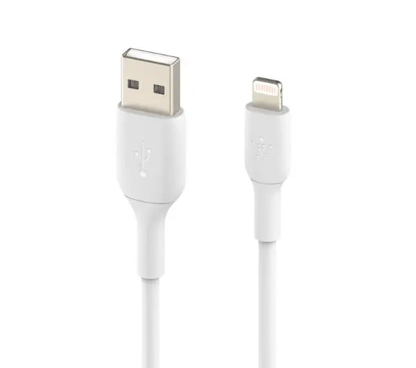 Belkin PVC Lightning do USB-A 3m Biały