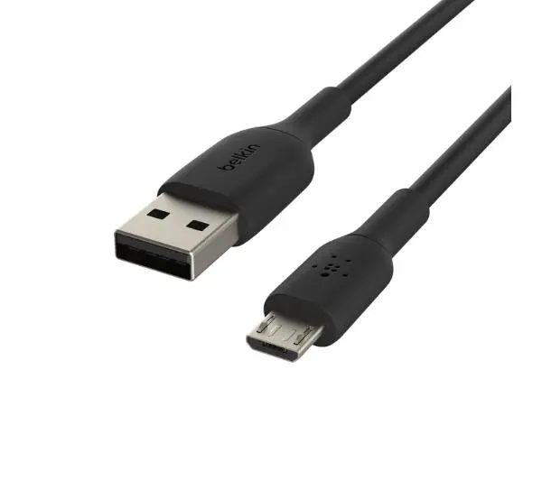 Belkin PVC USB-A do microUSB 1m Czarny
