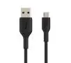 Kabel Belkin PVC USB-A do microUSB 1m Czarny