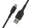 Kabel Belkin PVC USB-A do microUSB 1m Czarny