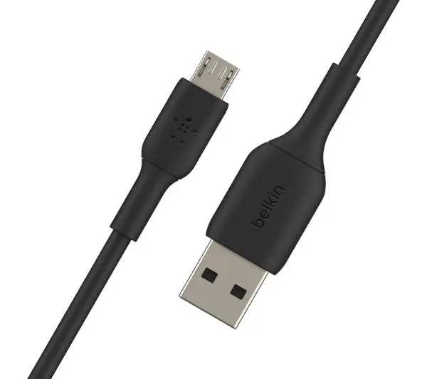 Belkin PVC USB-A do microUSB 1m Czarny