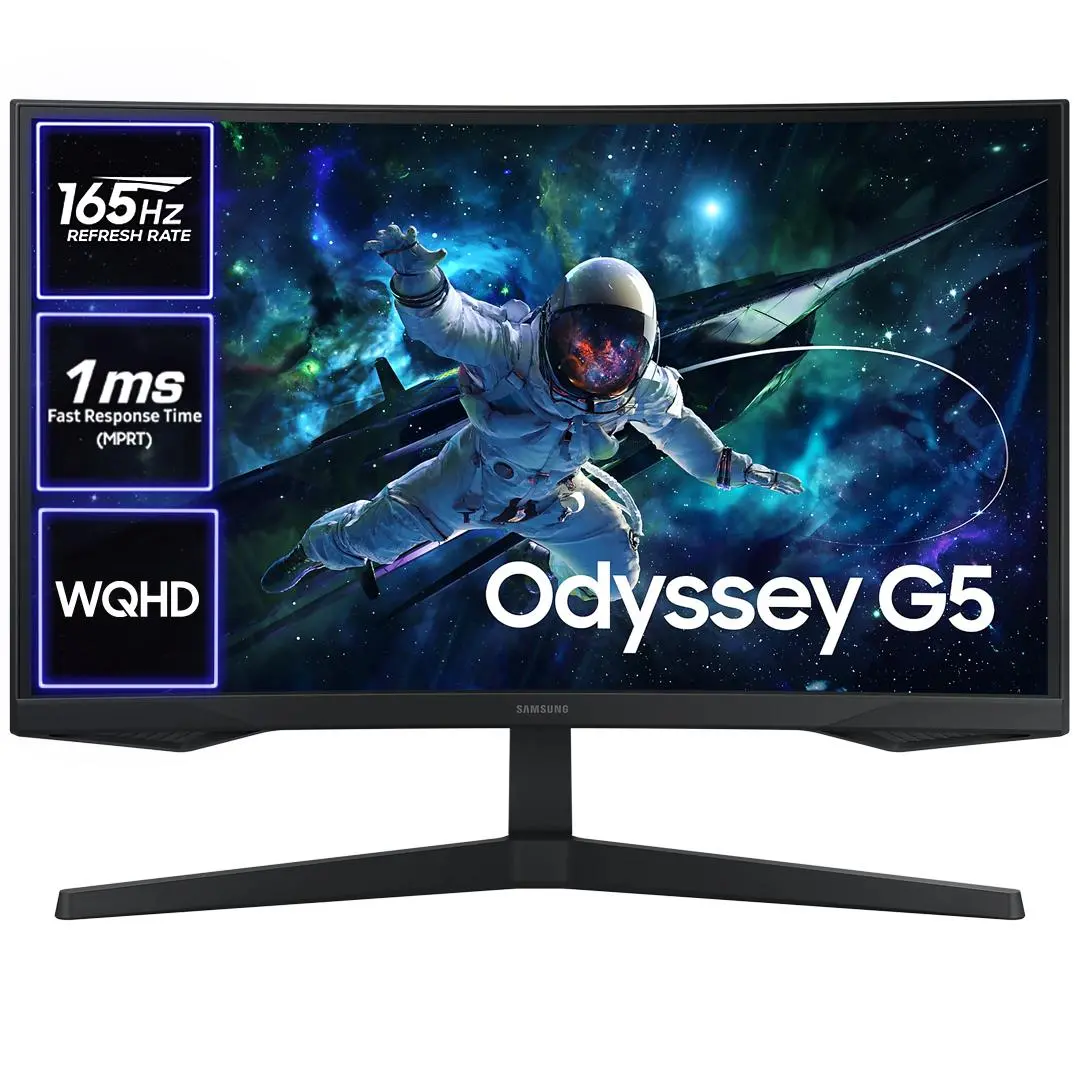 Monitor Samsung Odyssey G5 S27CG510EU 27" 2K VA 165Hz 1ms Gamingowy