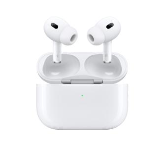 Słuchawki bezprzewodowe Apple AirPods Pro 2 generacji z etui MagSafe USB/C Dokanałowe Bluetooth 5.3 Biały