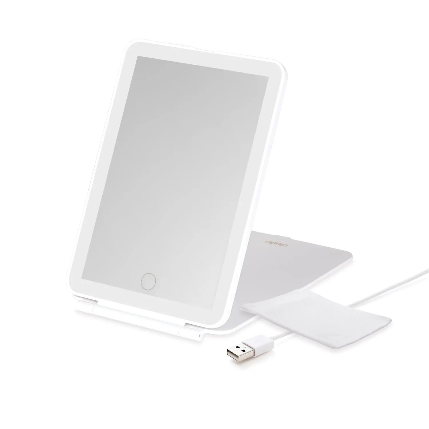 Lusterko kosmetyczne Raven ELU003B z oświetleniem LED 3 kolory światła