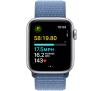 Smartwatch Apple Watch SE 2gen GPS  koperta 40mm z aluminium  Srebrny opaska sportowa Zimowy błękit