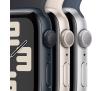 Smartwatch Apple Watch SE 2gen GPS  koperta 44mm z aluminium  Srebrny pasek sportowa Zimowy błękit S/M