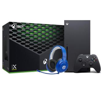 Konsola Xbox Series X z napędem 1TB + słuchawki LucidSound LS15X  (niebieski)