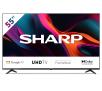 Telewizor Sharp 55GL4760E 55" LED 4K Google TV Dolby Vision Dolby Atmos DVB-T2
