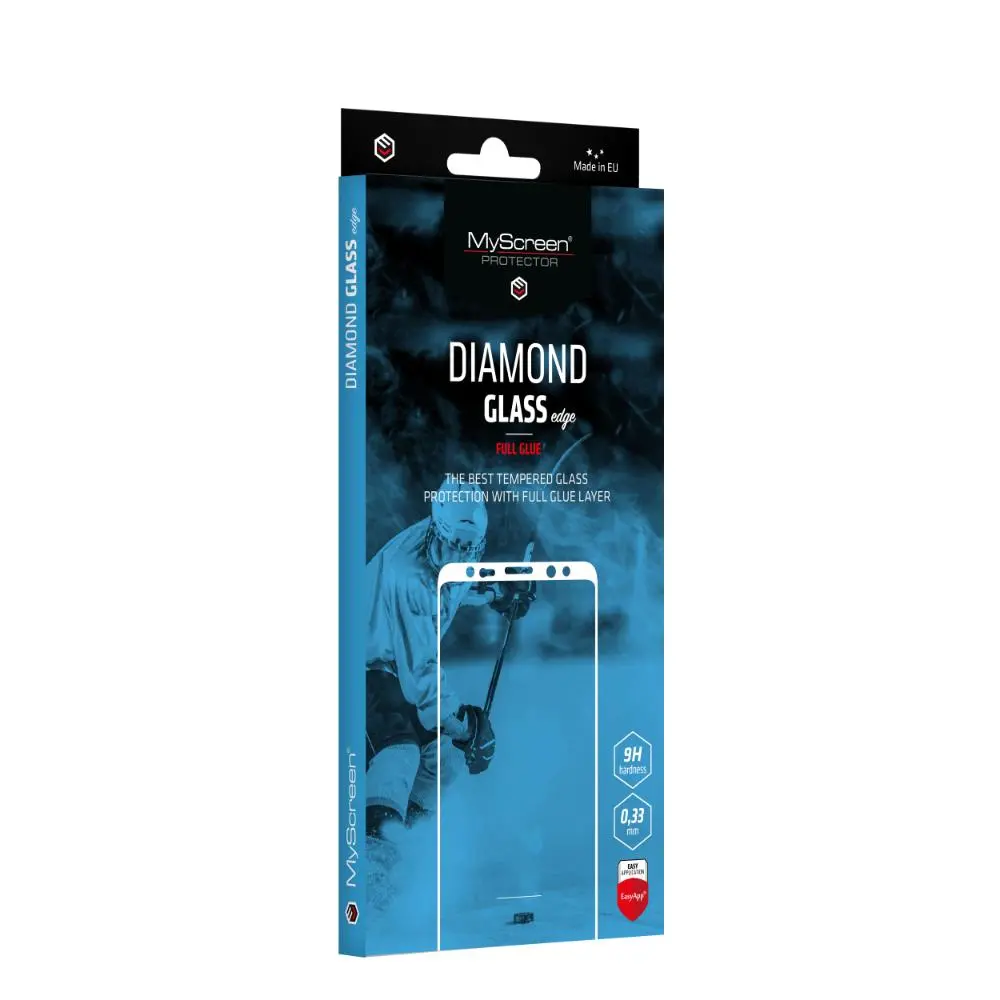 Szkło hartowane MyScreen Protector DIAMOND GLASS edge FULL GLUE do Motorola Moto G14 4G/G54 5G