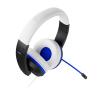 Słuchawki przewodowe z mikrofonem Gioteck XH-100S Nauszne Czarno-biały