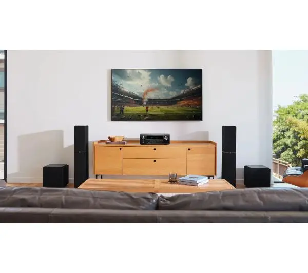 Denon AVR-X1800H DAB 7.2-kanałowy Dolby Atmos DTS X Wi-Fi Bluetooth AirPlay Czarny - ⚡ BESTSELLERY ⚡ - Kup na Raty - RRSO 0%