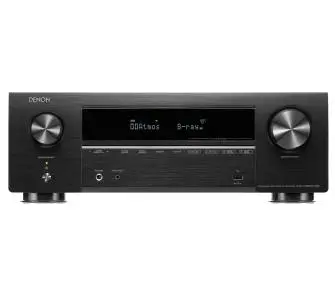 Amplituner Denon AVR-X1800H DAB 7.2-kanałowy Dolby Atmos DTS X Wi-Fi Bluetooth AirPlay Czarny