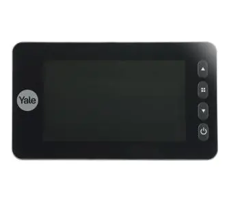 Wizjer z kamerą Yale DDV 5800 4,3" 0,3Mpix Nagrywanie Dzwonek Czarno-srebrny