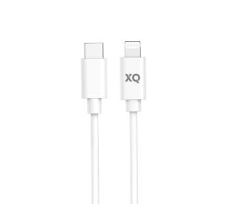 Kabel Xqisit Lightning - USB C 2,0 1m Biały