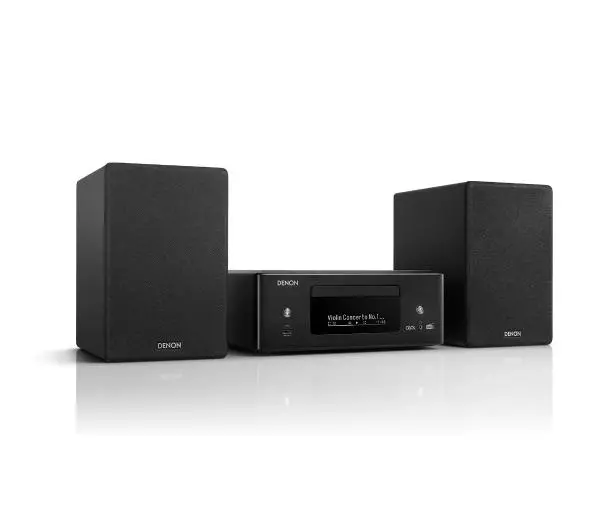 Denon CEOL N12DAB (RCDN-12DAB + SC-N10) 120W Wi-Fi Bluetooth AirPlay Radio FM, DAB+, Internetowe Czarny - ⚡ EURO HIT CENOWY! ⚡ - Kup na Raty - RRSO 0%
