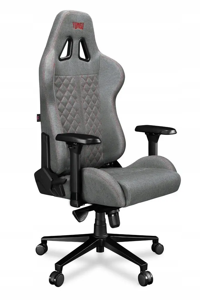 фото Компьютерное кресло для геймера Yumisu 2050 Light Gray/Red (YP2050PPLRM) 1