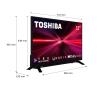 Telewizor Toshiba 32L2163DG  32" LED Full HD Smart TV DVB-T2