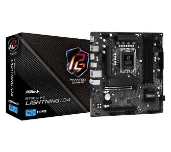 Płyta główna ASrock B760M PG Lightning/D4 DDR4