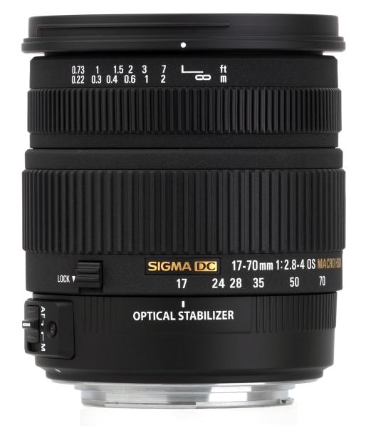 Sigma AF 17-70 mm f/2,8-4 DC Macro OS HSM