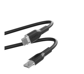Kabel Puro ICON Soft PUUSBCUSBCICONBLK USB-C do USB-C 1,5m Czarny