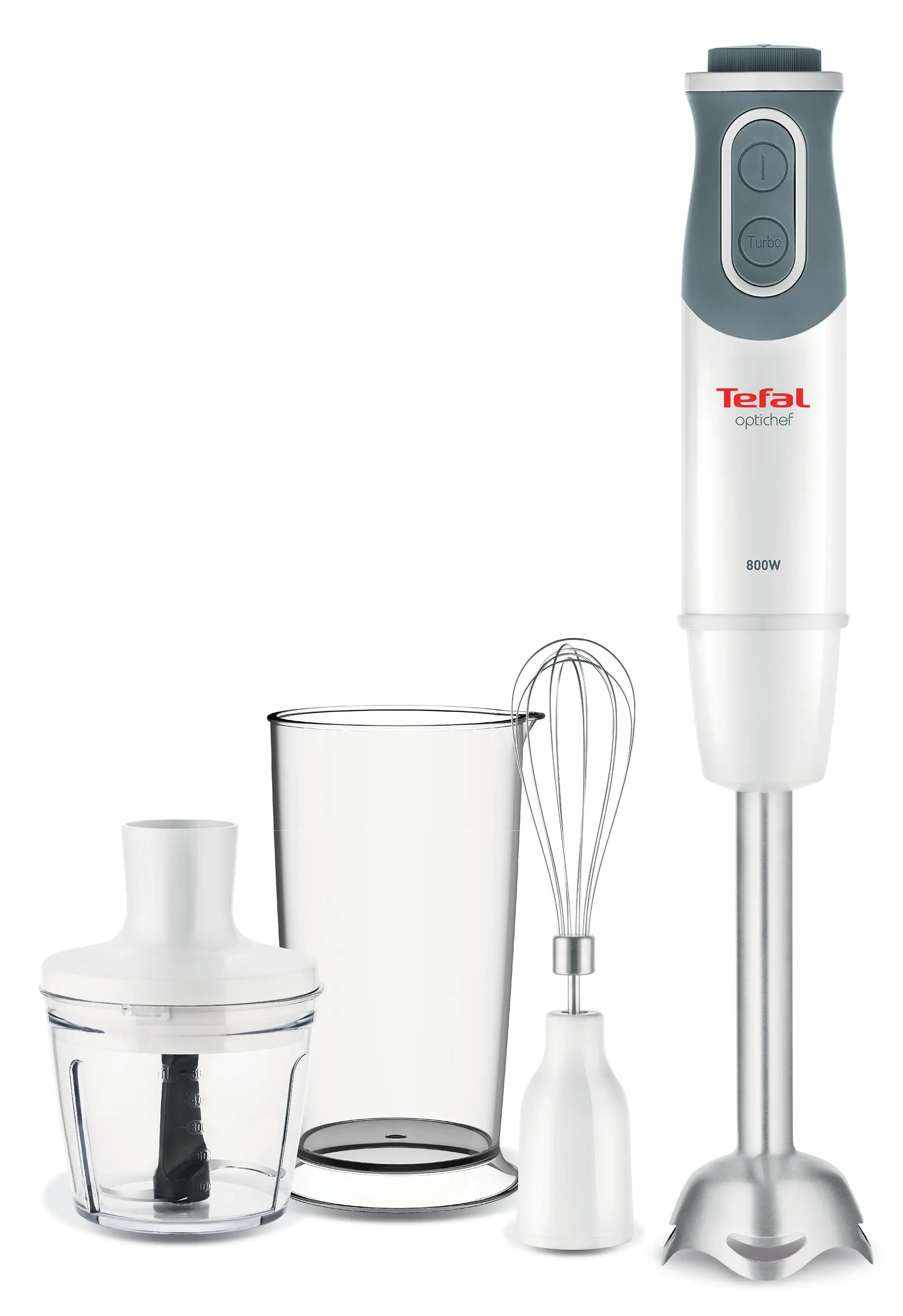 Blender Tefal OptiChef 3w1 20SP HB643138 800W Rozdrabniacz Końcówka do ubijania