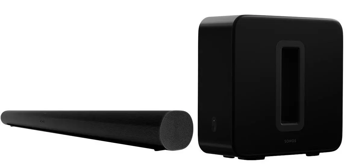 Soundbar Sonos Arc Wi-Fi AirPlay Dolby Atmos SUB Gen3 Czarny
