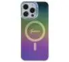 Etui Guess IML Iridescent MagSafe GUHMP15LHITSK do iPhone 15 Pro Różowy