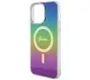 Etui Guess IML Iridescent MagSafe GUHMP15LHITSK do iPhone 15 Pro Różowy