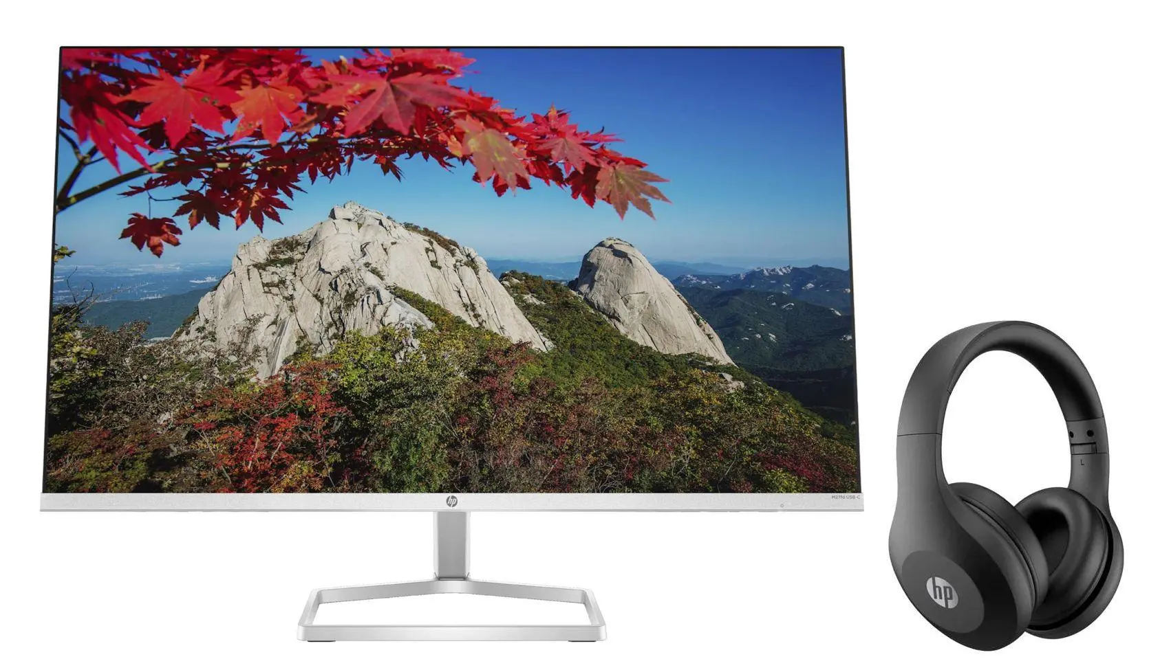 Monitor HP M27fd (2H3Y8E9) 27" Full HD IPS 75Hz 5ms + słuchawki Bluetooth Headset 500