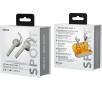 Słuchawki bezprzewodowe DeFunc True Sport Douszne Bluetooth 5.2 Srebrny
