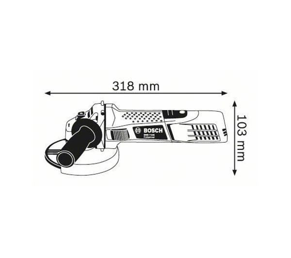 Bosch Professional GWS 7-125