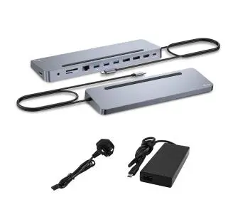 Stacja dokująca i-Tec C31FLAT2PDPRO100W Szary