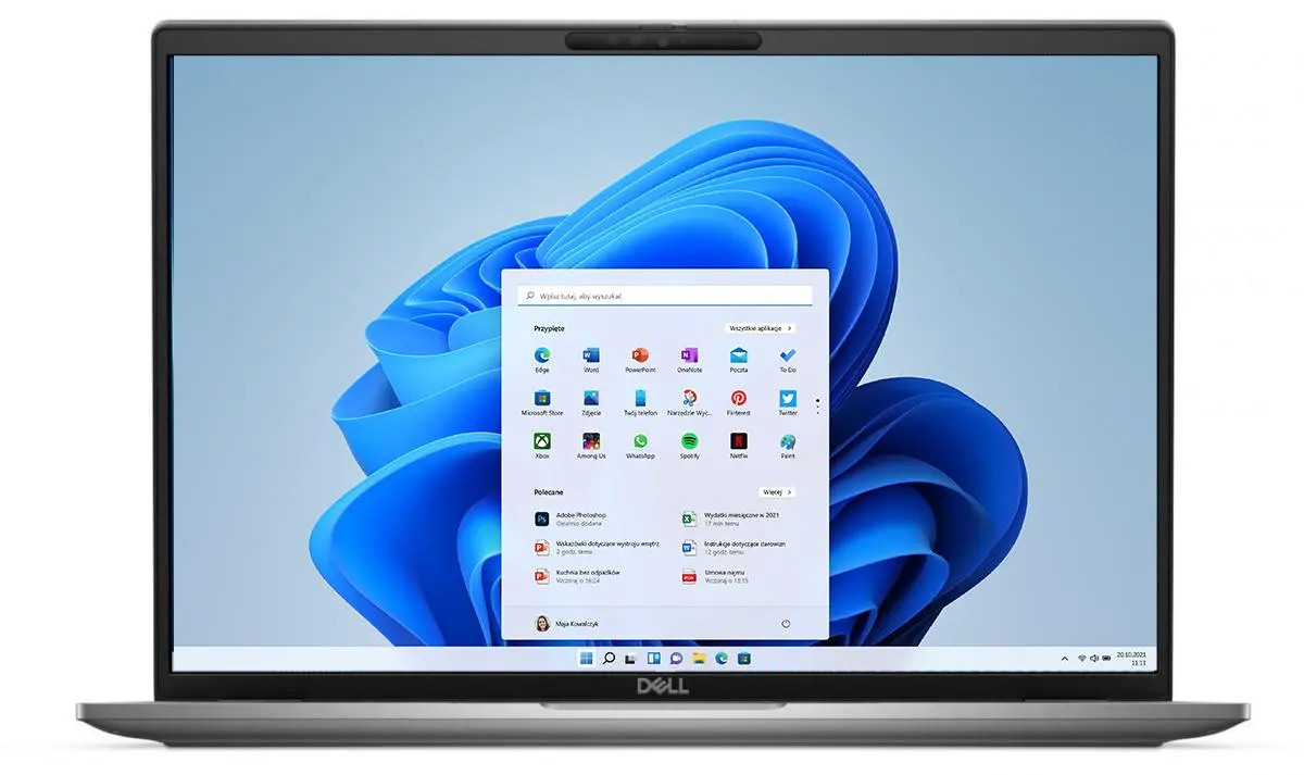 Laptop biznesowy Dell Latitude 7640 16" i7-1355U 16GB RAM 512GB Dysk SSD Win11 Pro Szary