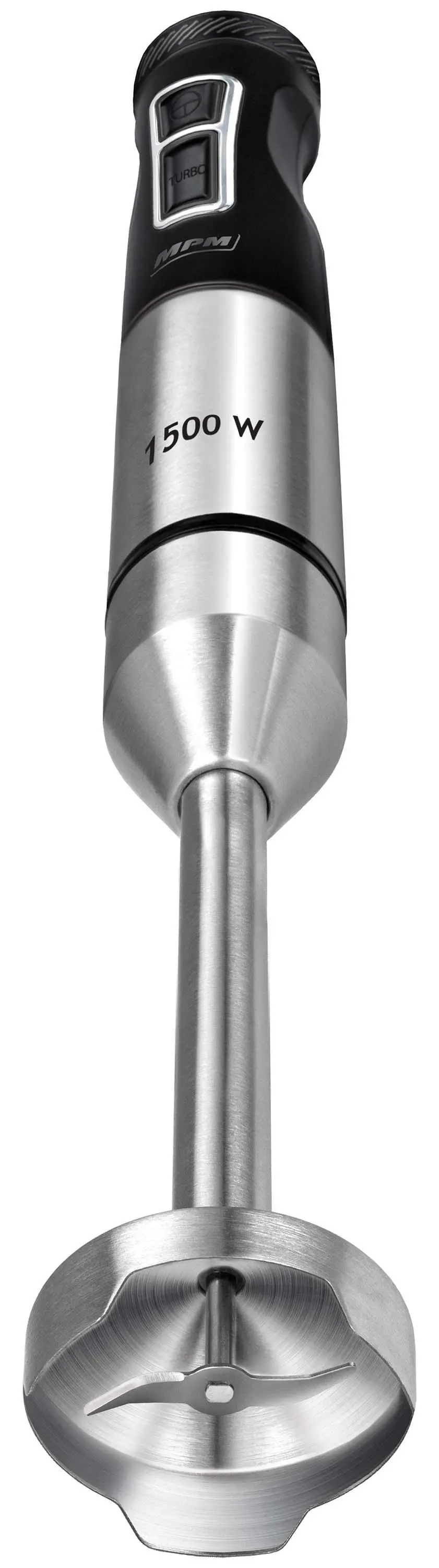 Masterpro Foodies Staafmixer, 600 ml, roestvrijstalen messen, instelbare snelheid, antislip handgreep, stille motor, afneembare beker, 300 W